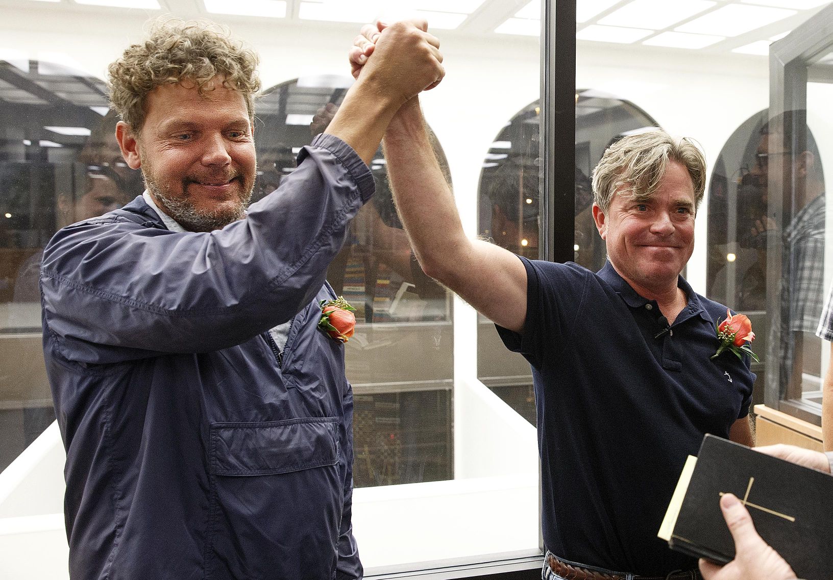 First same-sex weddings in Greensboro